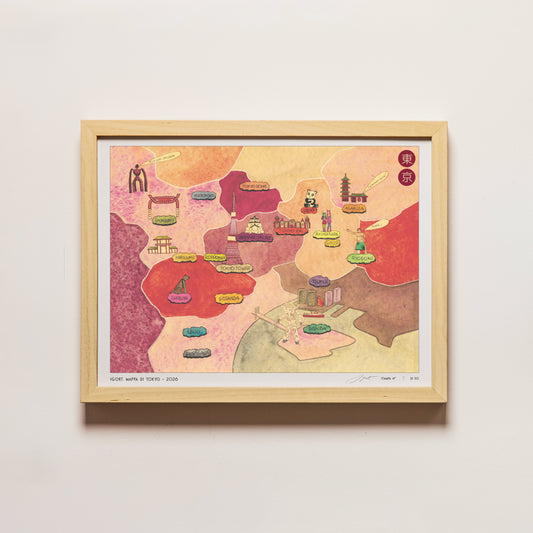 Mappa di Tokyo