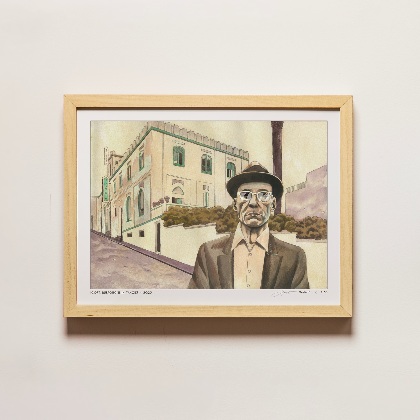 Burroughs in Tangier